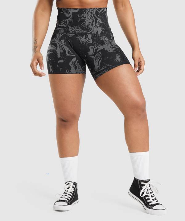 Damske Šortky Gymshark GS Power High Rise Čierne | RE9741035